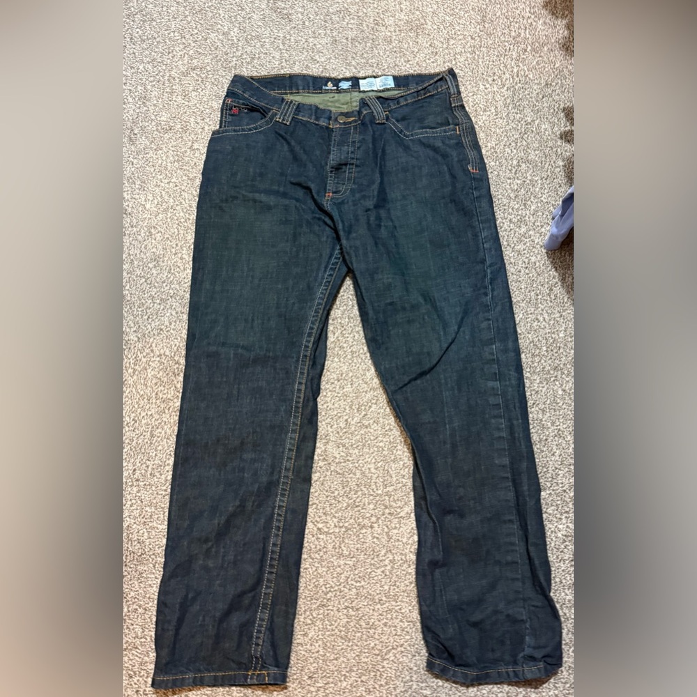 Men's Lapco Fr Work  Blue Jeans